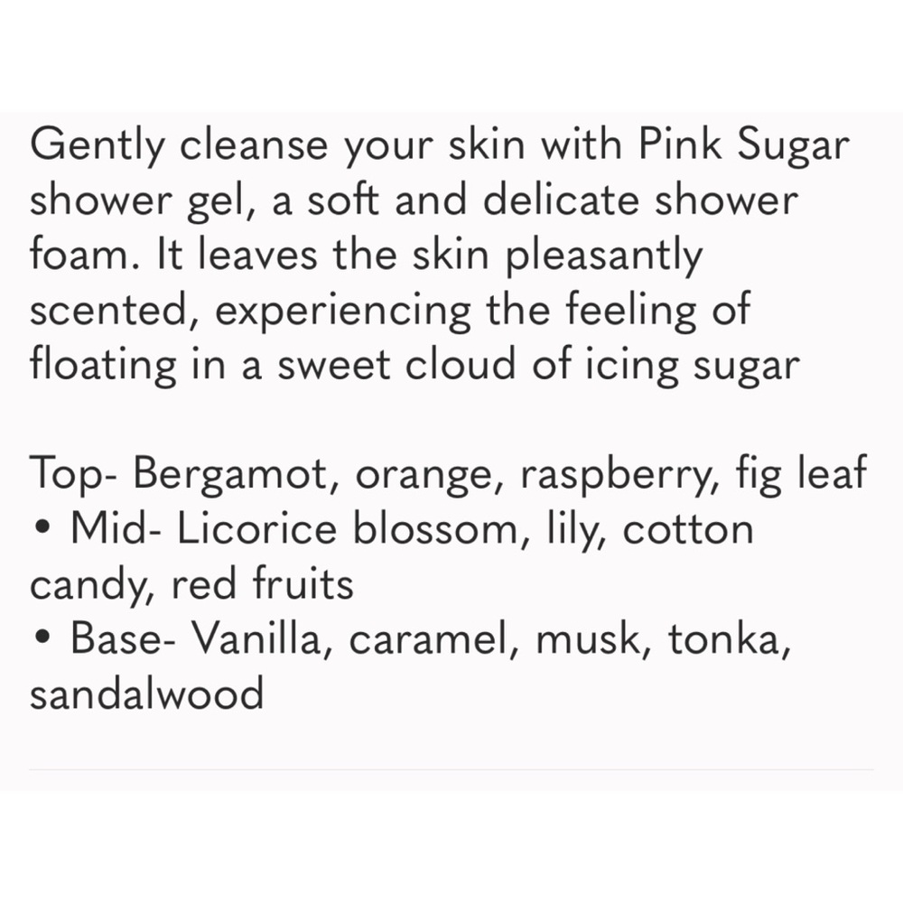 Pink Sugar Glossy Shower Gel 8.45 Fl Oz. - Picture 3 of 3